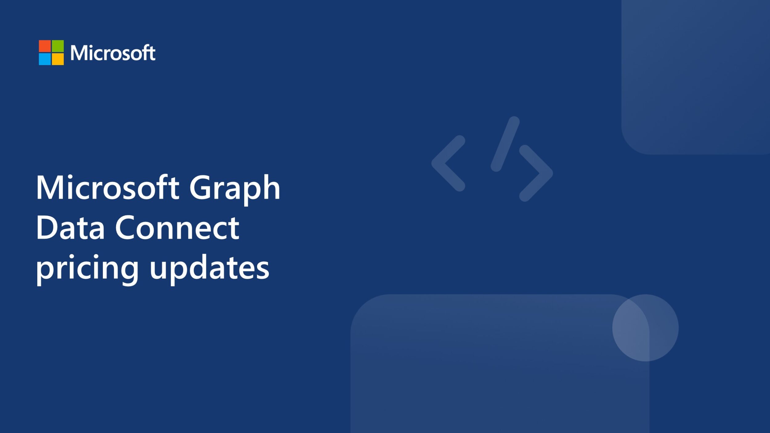 Microsoft Graph Data Connect pricing updates NomadTerrace